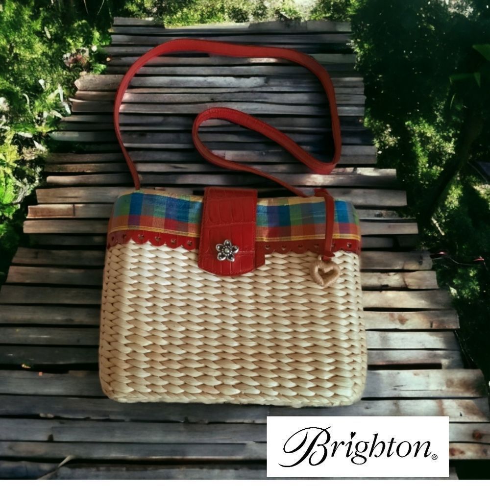 Brighton summer basket style bag